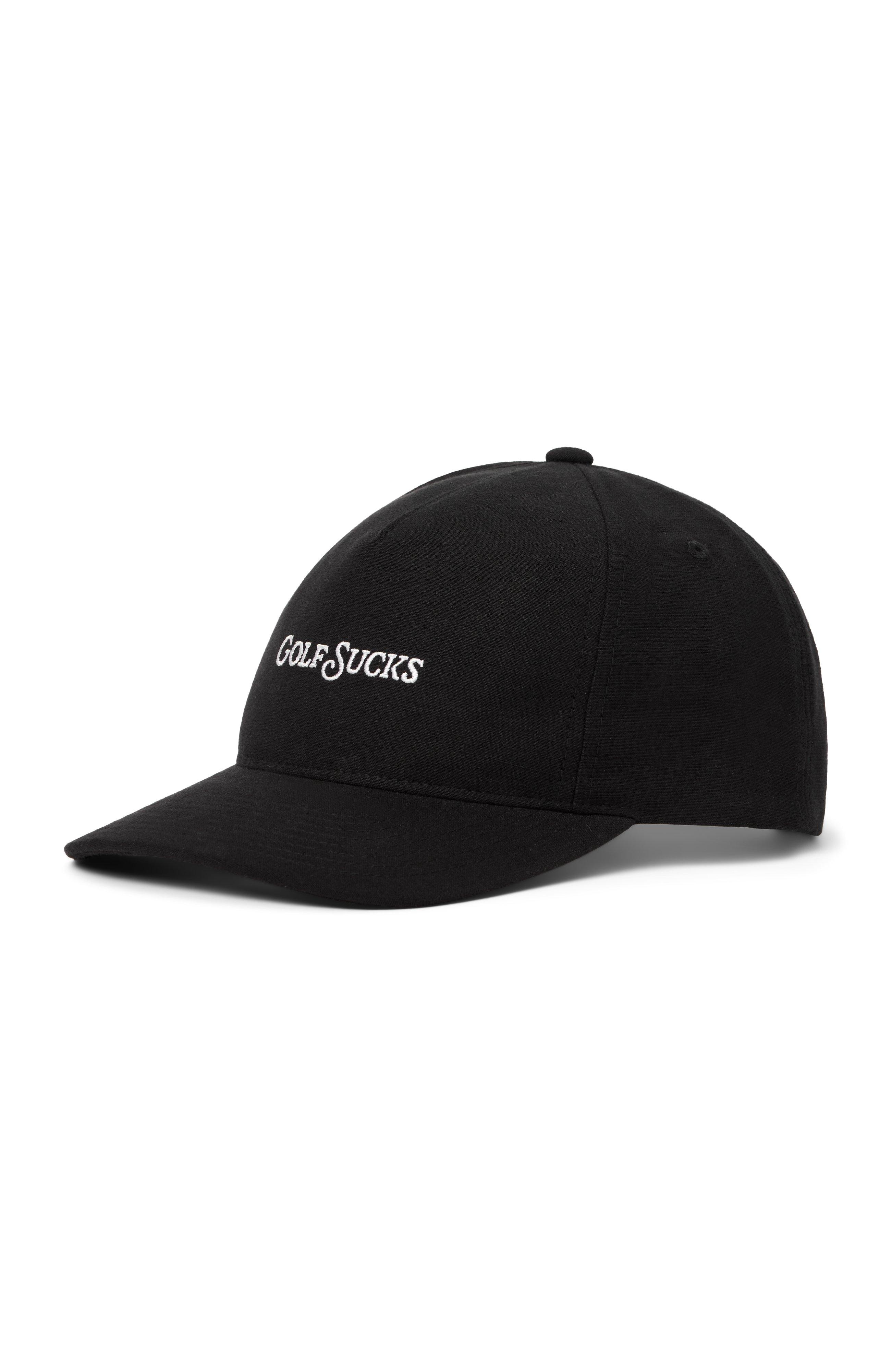 Men's Golf Sucks Cap | TRAVISMATHEW | Hats | Men's | BLACK | Golf